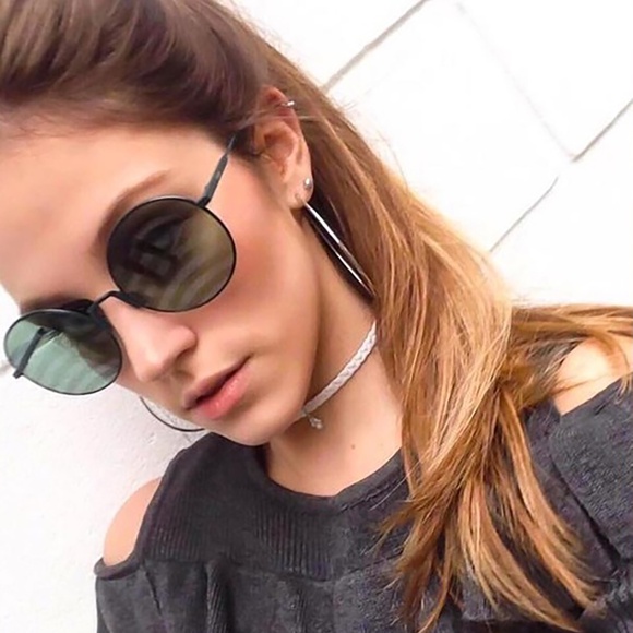 FENDI FF0248/S 1EDXR MATT GEEN TURQUOISE WAVES ROUND SUNGLASSES. 53m main image 4